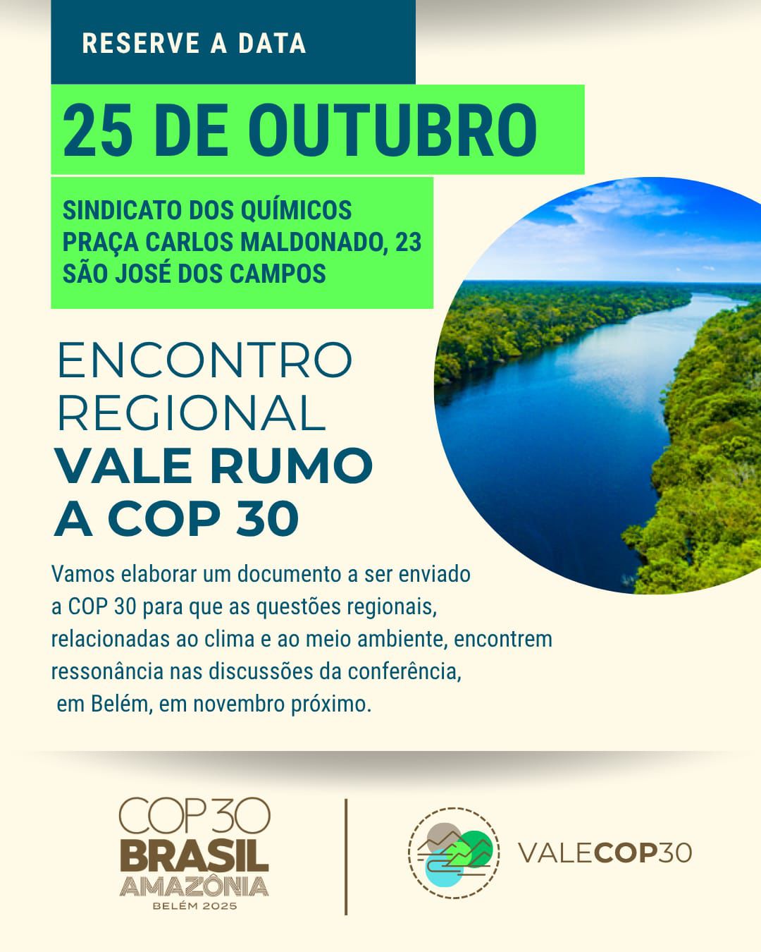 Encontro Regional: Vale Rumo à COP 30