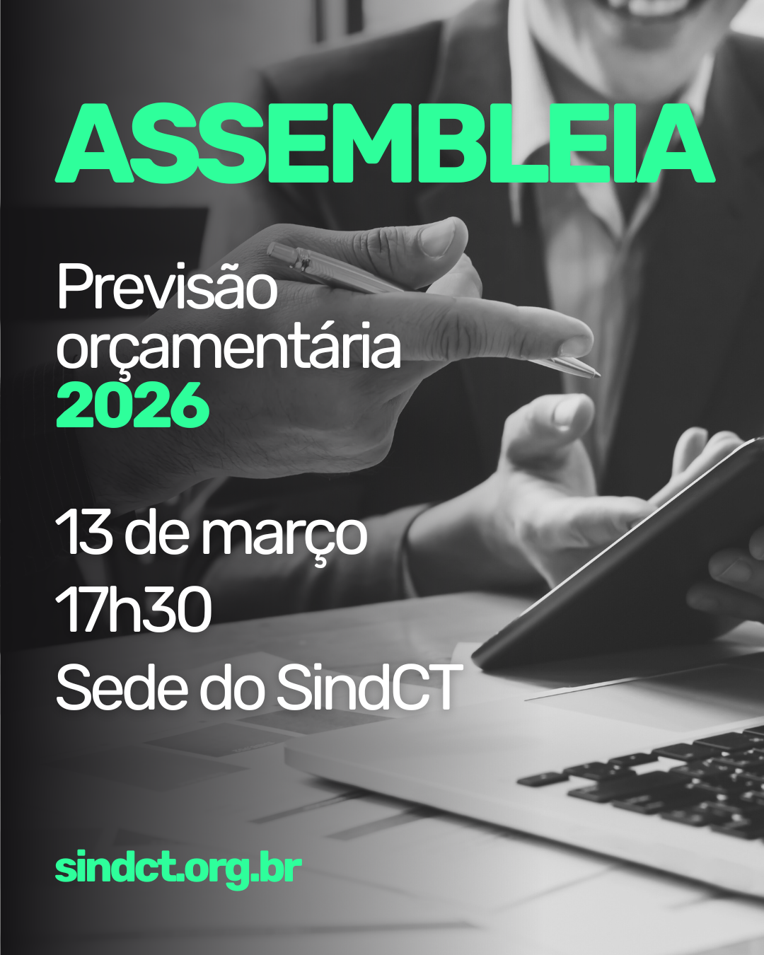 Assembleia de Apreciação de Previsão Orçamentária 2026