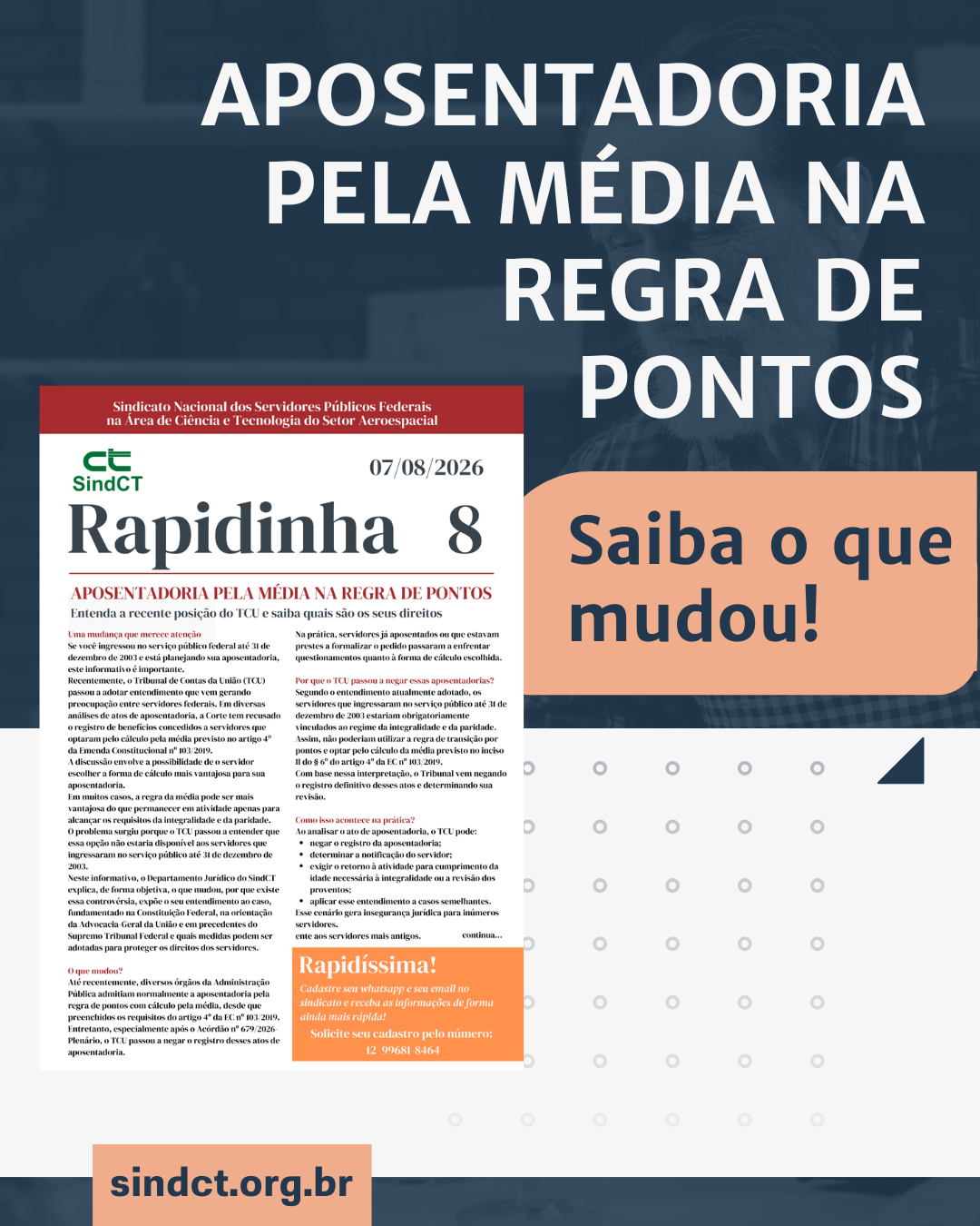 Rapidinha 8 – 07/08/2026