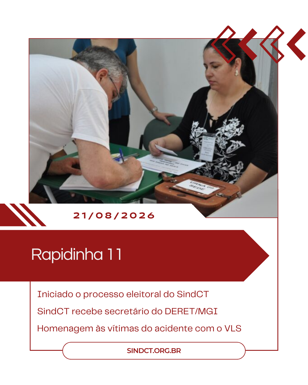 Rapidinha 11 – 21/08/2026