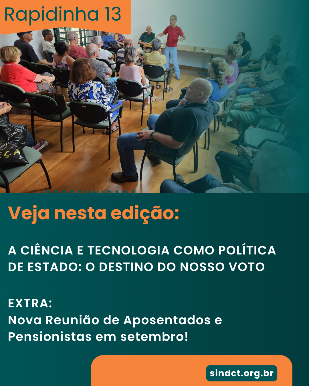 Rapidinha 13 – 18/09/2026